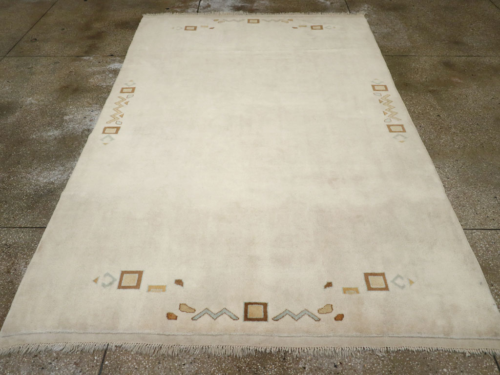 Modern Turkish Accent Rug, No.33482 - Gss