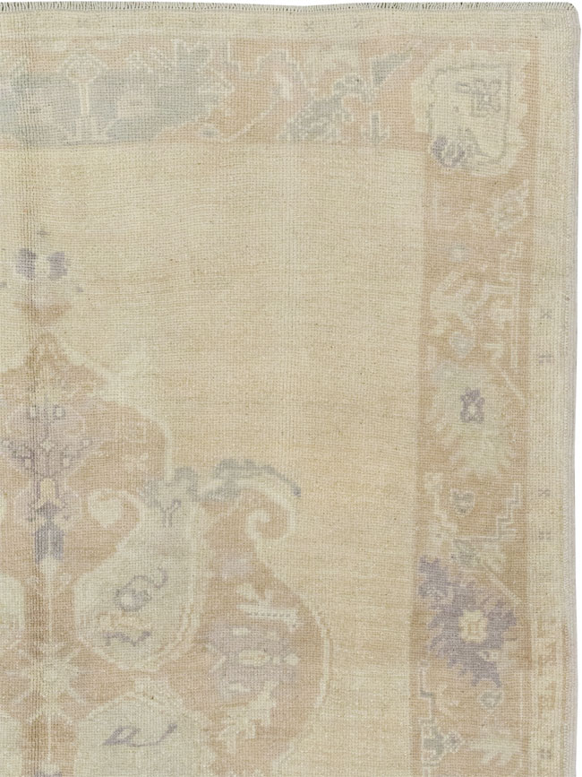 Vintage Turkish Anatolian Wide Gallery Runner, No.33486 - Gss