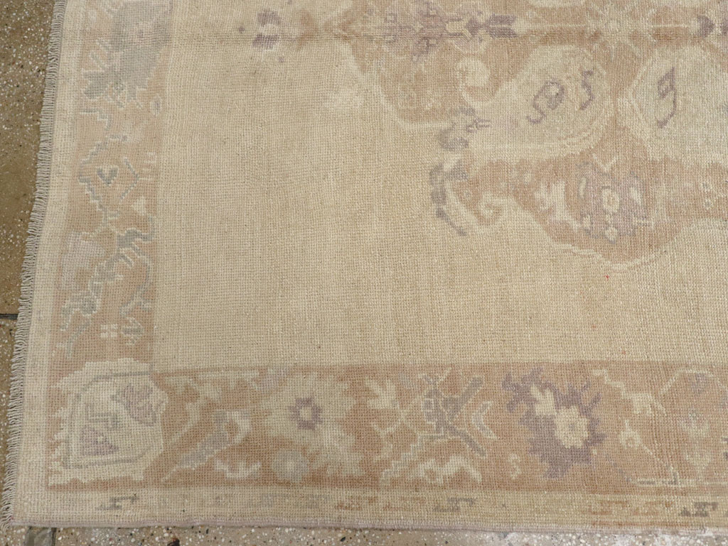 Vintage Turkish Anatolian Wide Gallery Runner, No.33486 - Gss
