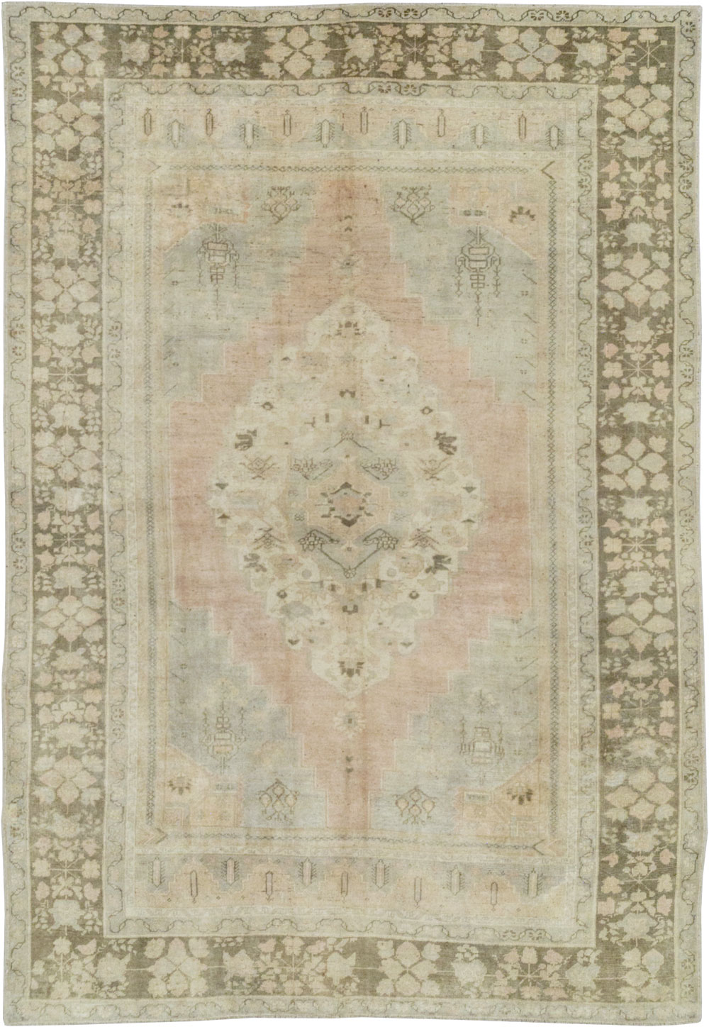 Vintage Turkish Anatolian Accent Rug, No.33487 - Gss