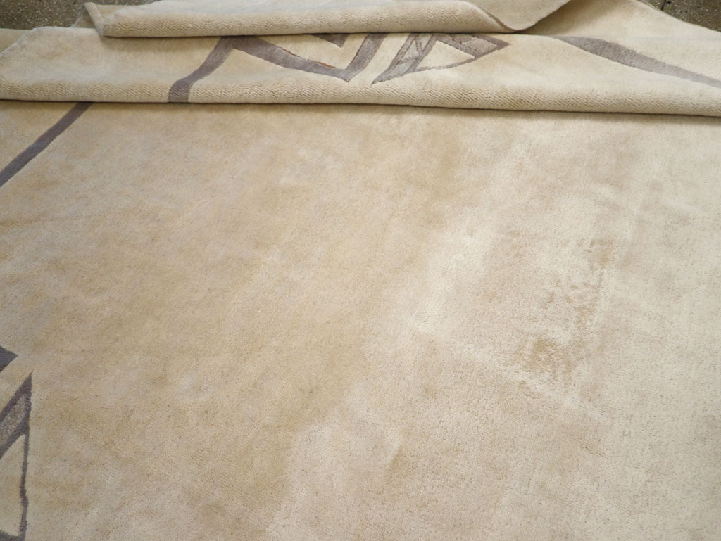 Modern Turkish Room Size Carpet, No.33491 - Gss