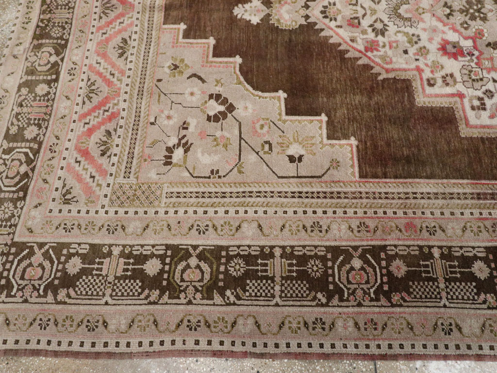 Vintage Turkish Anatolian Gallery Carpet, No.33492 - Gss