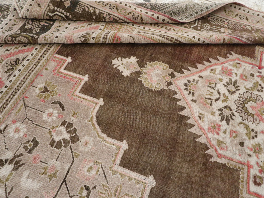 Vintage Turkish Anatolian Gallery Carpet, No.33492 - Gss