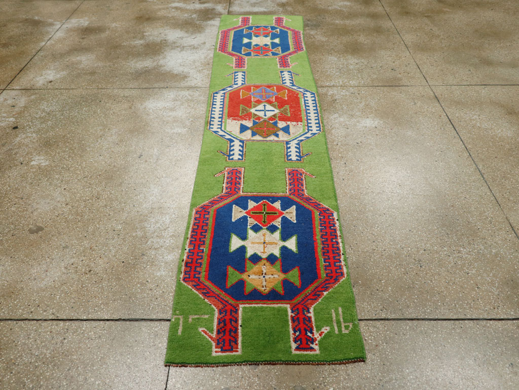 Vintage Turkish Anatolian Runner, No.33583 - Gss