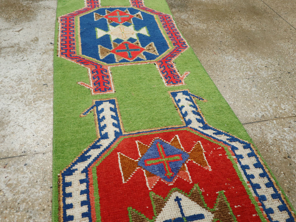 Vintage Turkish Anatolian Runner, No.33583 - Gss