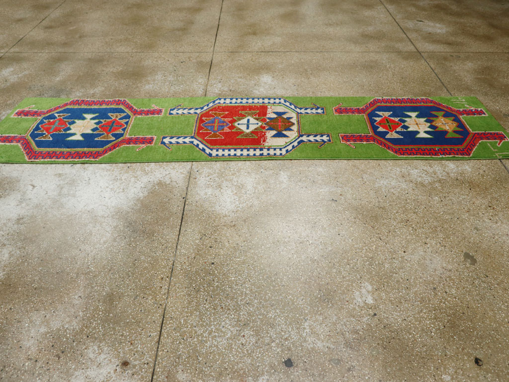 Vintage Turkish Anatolian Runner, No.33583 - Gss