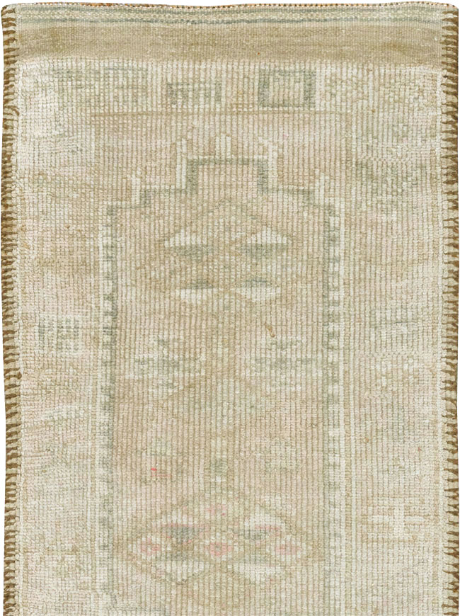 Vintage Turkish Oushak Runner, No.33584 - Gss