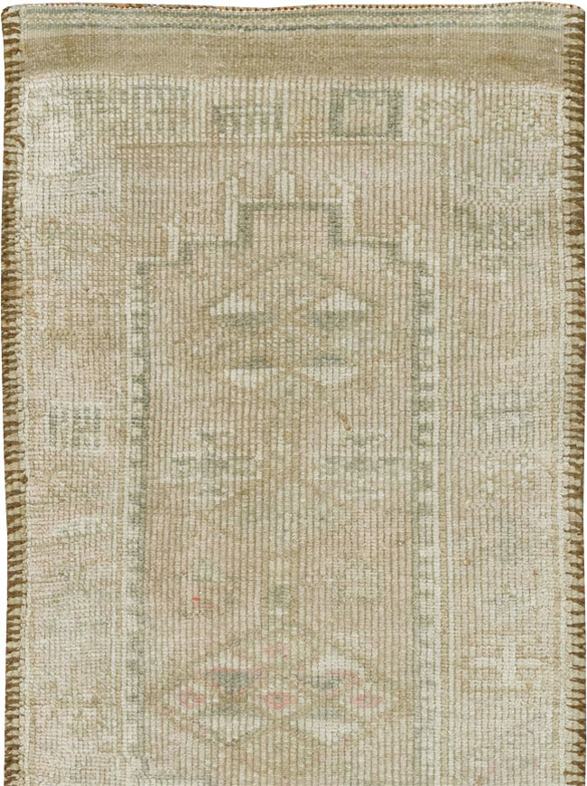 Vintage Turkish Oushak Runner, No.33584 - Gss