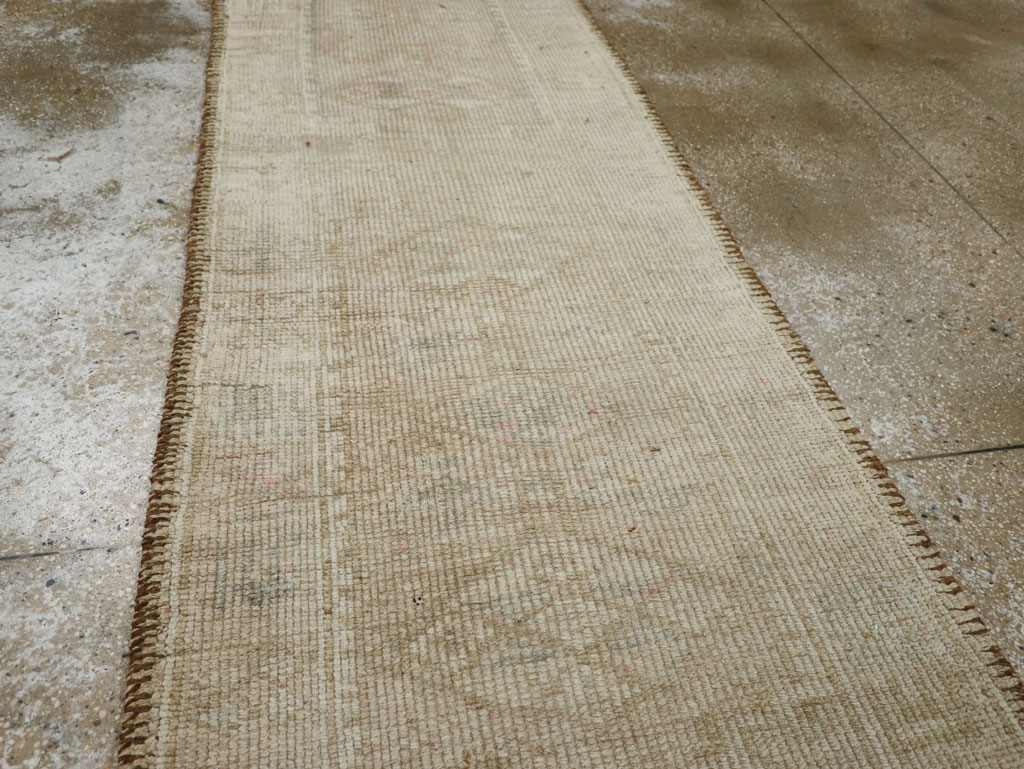 Vintage Turkish Oushak Runner, No.33584 - Gss