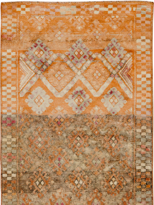 Vintage Turkish Anatolian Runner, No.33585 - Gss
