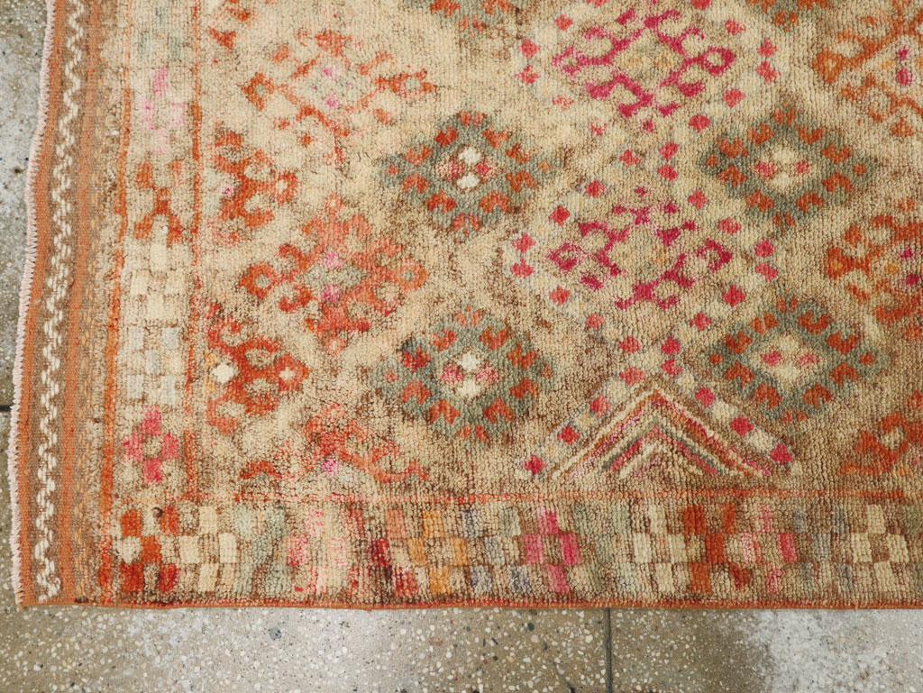 Vintage Turkish Anatolian Runner, No.33585 - Gss