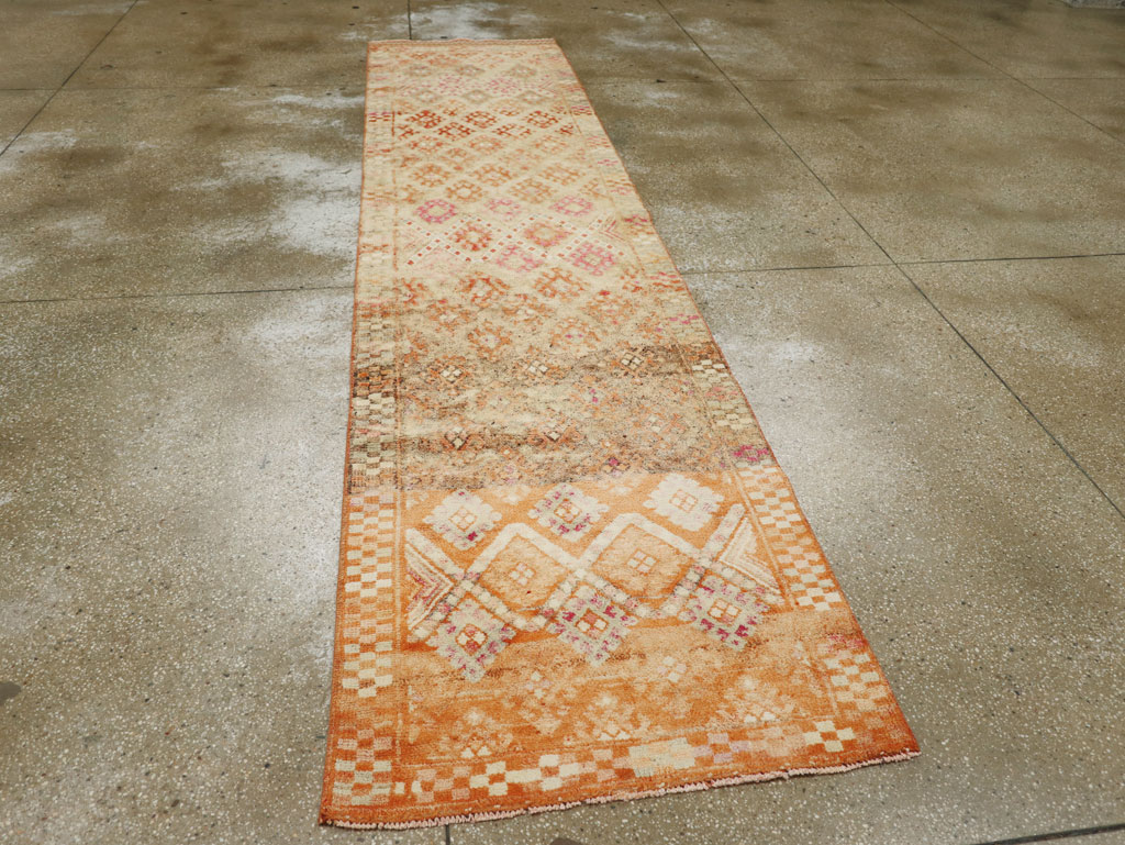 Vintage Turkish Anatolian Runner, No.33585 - Gss