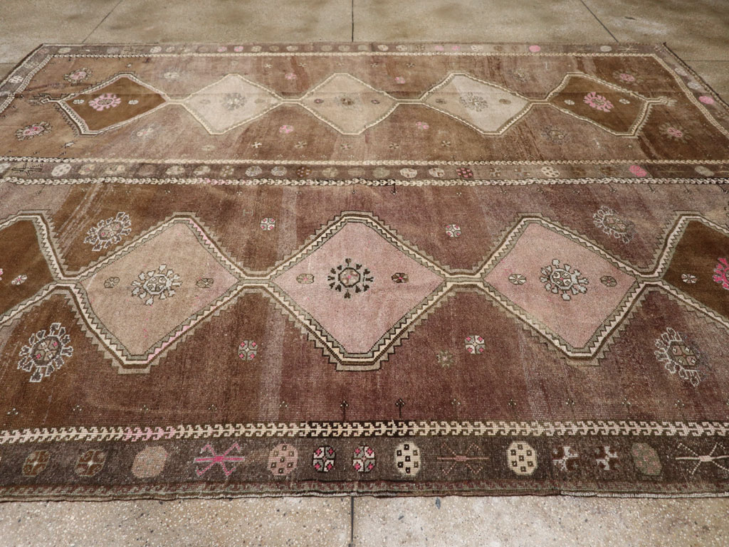Vintage Turkish Anatolian Room Size Carpet, No.33586 - Gss