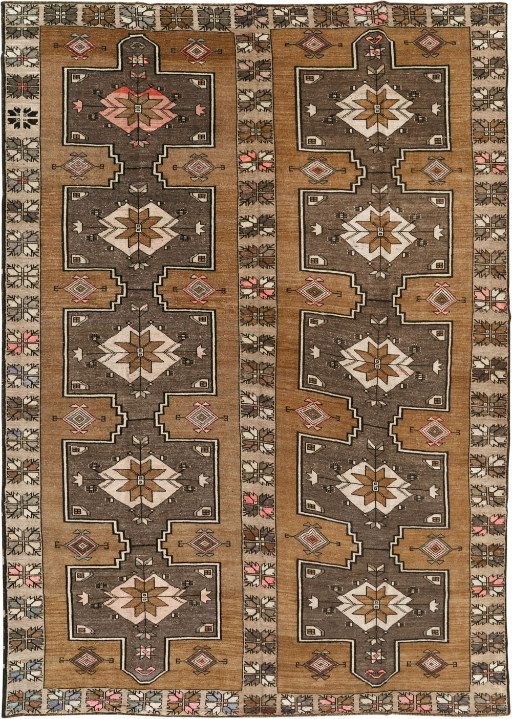 Vintage Turkish Anatolian Room Size Carpet, No.33587 - Gss