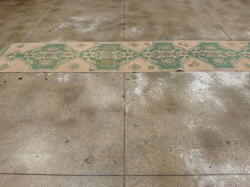 Vintage Turkish Anatolian Long Runner, No.33619 - Gss