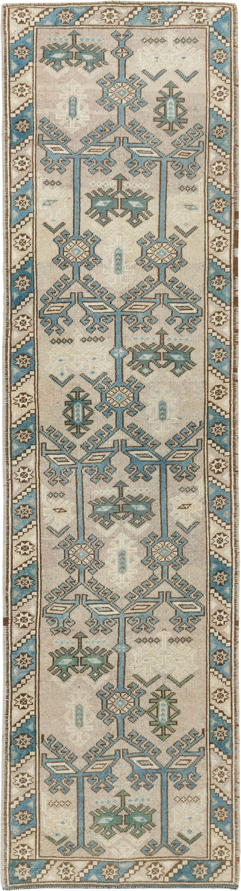 Vintage Turkish Anatolian Runner, No.33622 - Gss
