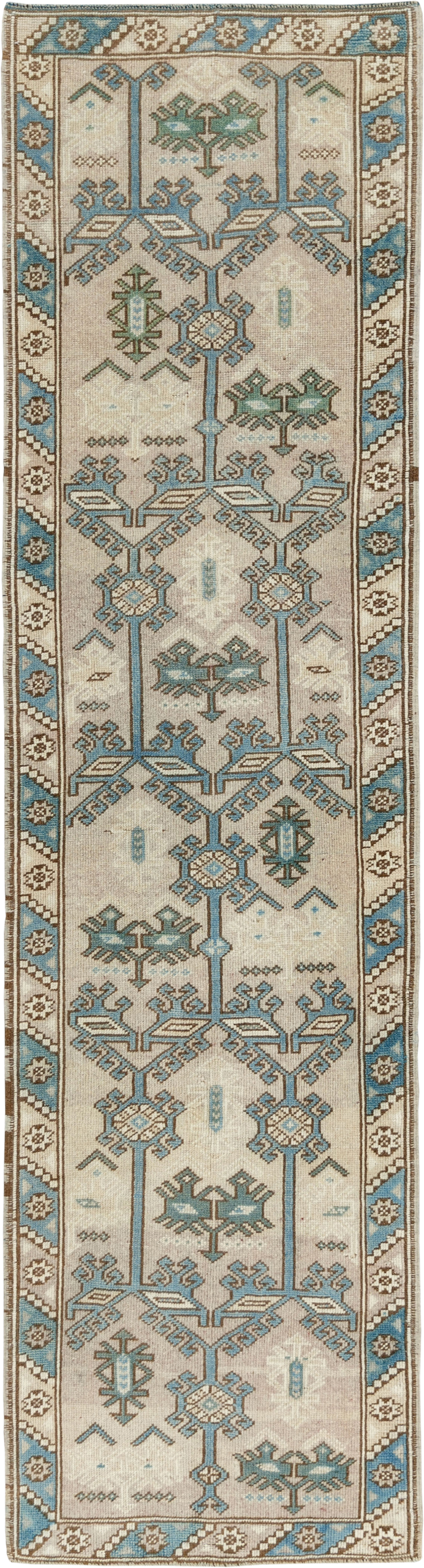 Vintage Turkish Anatolian Runner, No.33622 - Gss