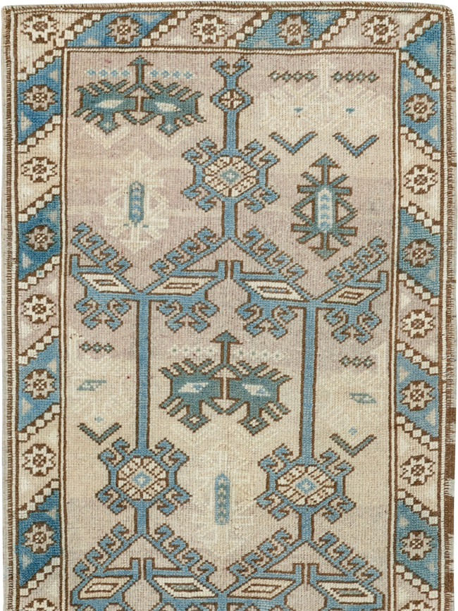 Vintage Turkish Anatolian Runner, No.33622 - Gss
