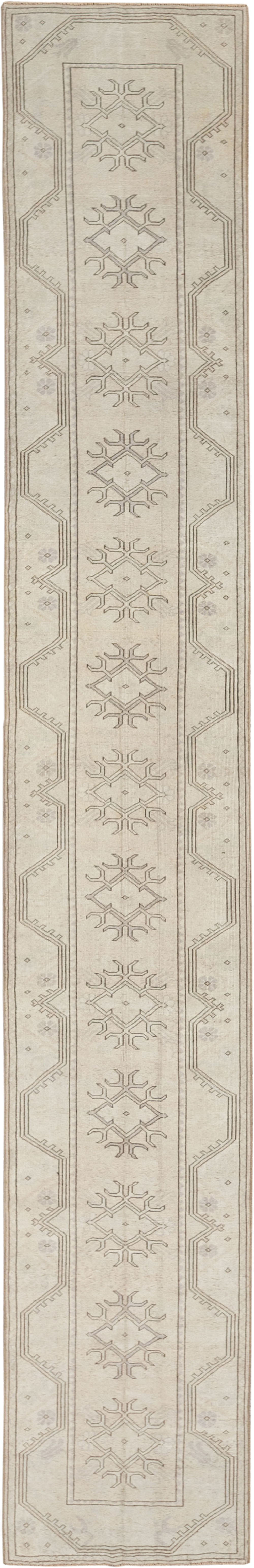 Vintage Turkish Anatolian Long Runner, No.33627 - Gss