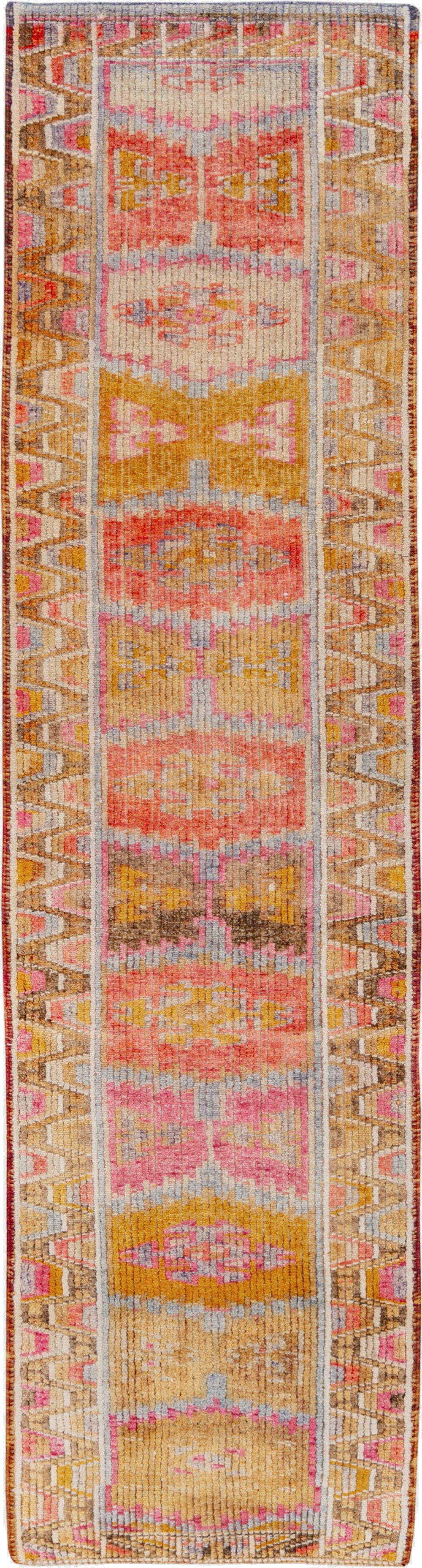Vintage Turkish Anatolian Runner, No.33640 - Gss