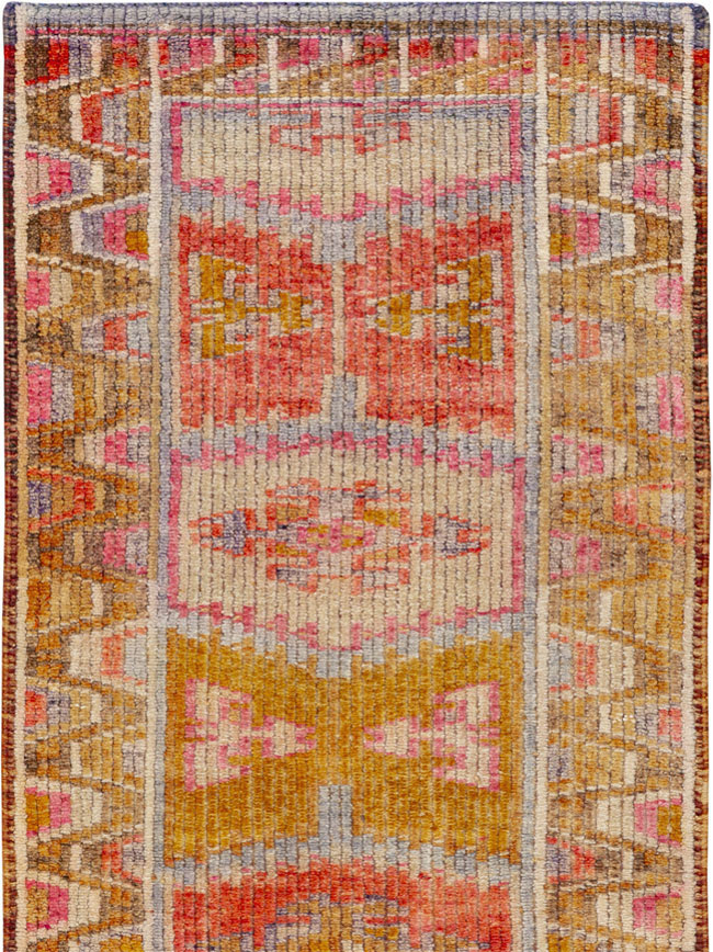Vintage Turkish Anatolian Runner, No.33640 - Gss