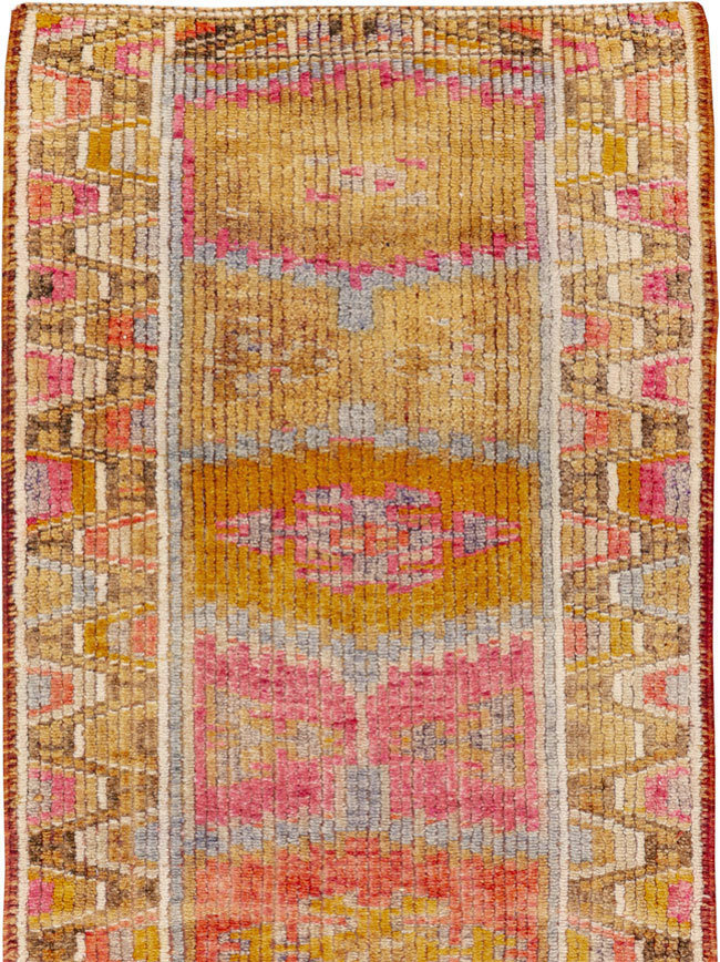 Vintage Turkish Anatolian Runner, No.33640 - Gss