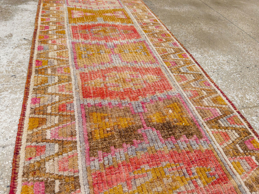 Vintage Turkish Anatolian Runner, No.33640 - Gss