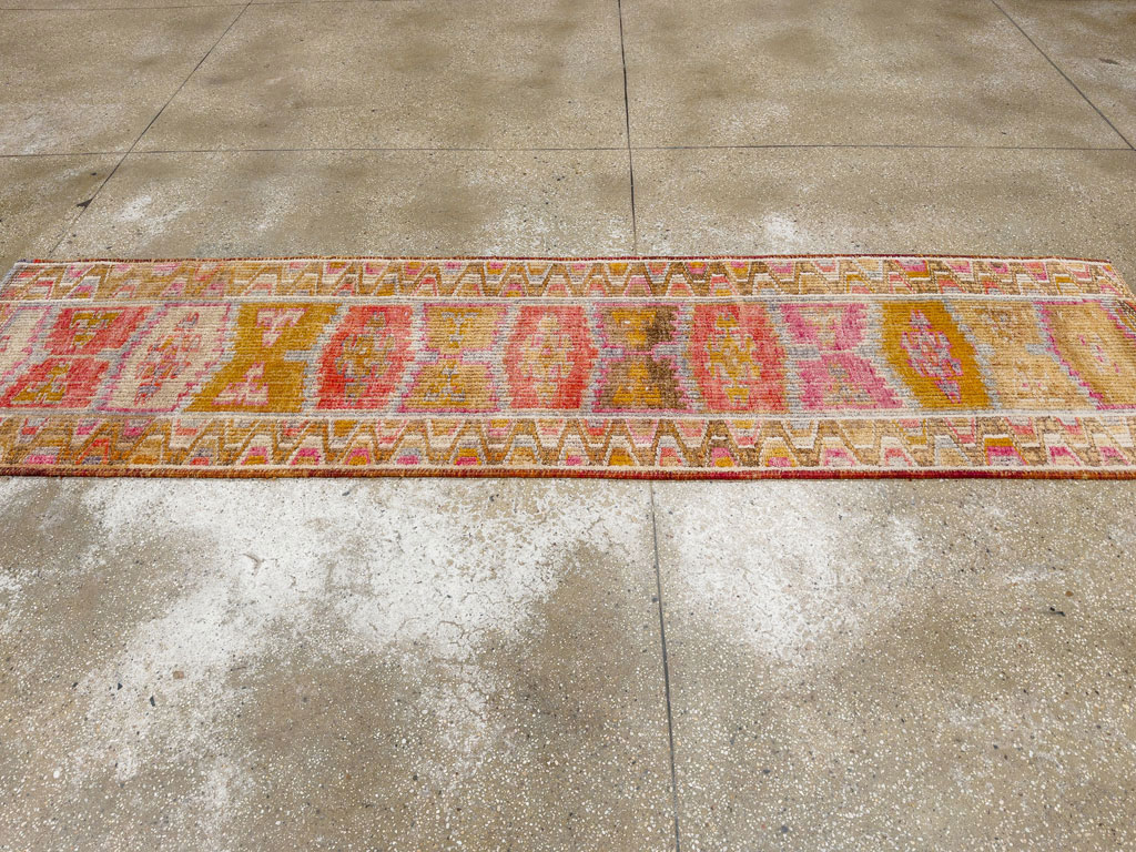 Vintage Turkish Anatolian Runner, No.33640 - Gss