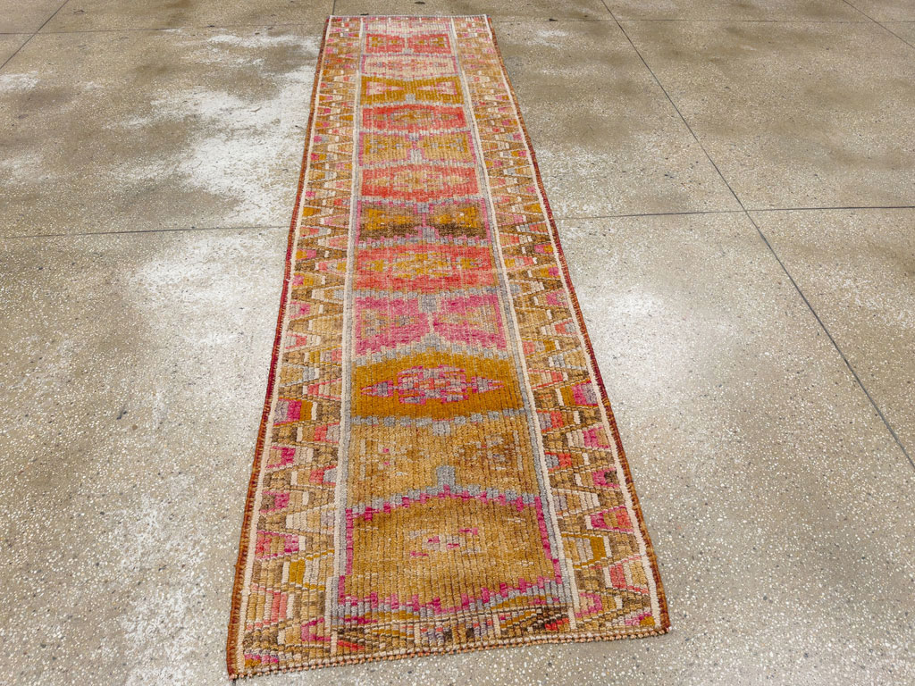 Vintage Turkish Anatolian Runner, No.33640 - Gss