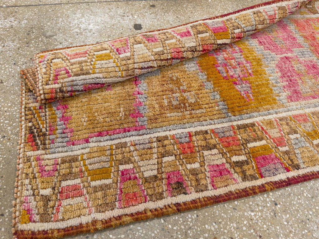 Vintage Turkish Anatolian Runner, No.33640 - Gss