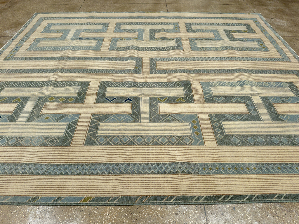 Modern African Tuareg Inspired Turkish Khotan Large Room Size Carpet, No.33646 - Gss