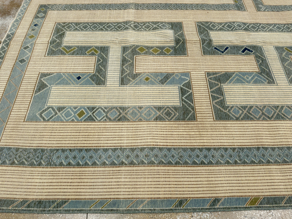 Modern African Tuareg Inspired Turkish Khotan Large Room Size Carpet, No.33646 - Gss