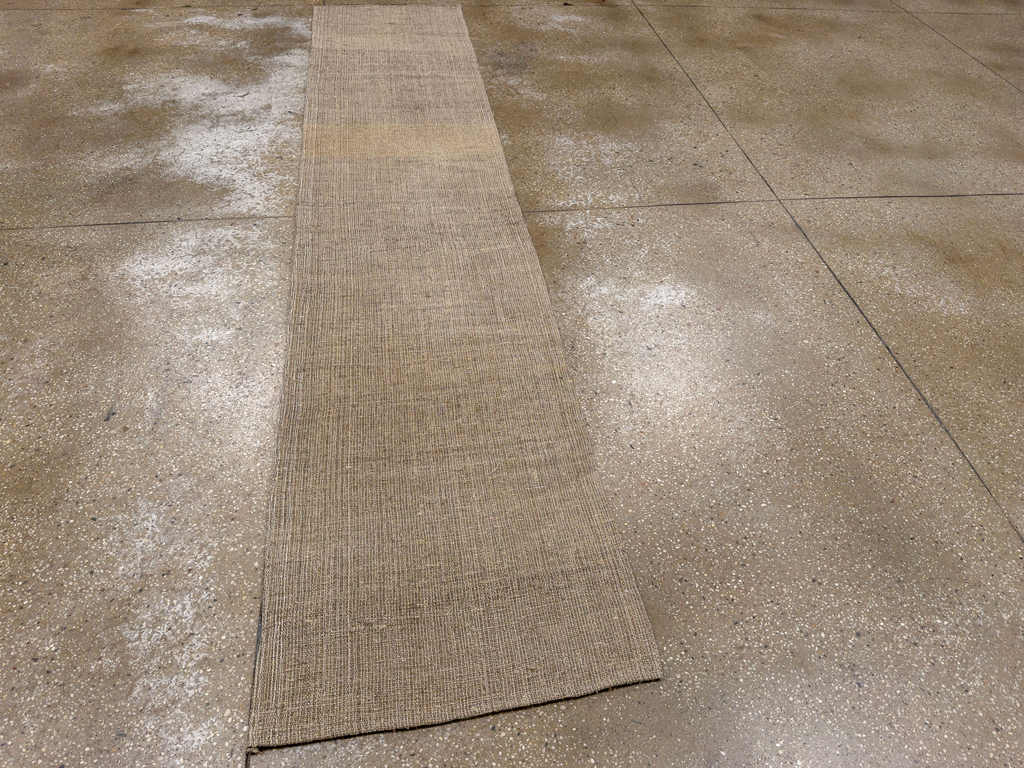 Vintage Turkish Flatweave Kilim Runner, No.33653 - Gss