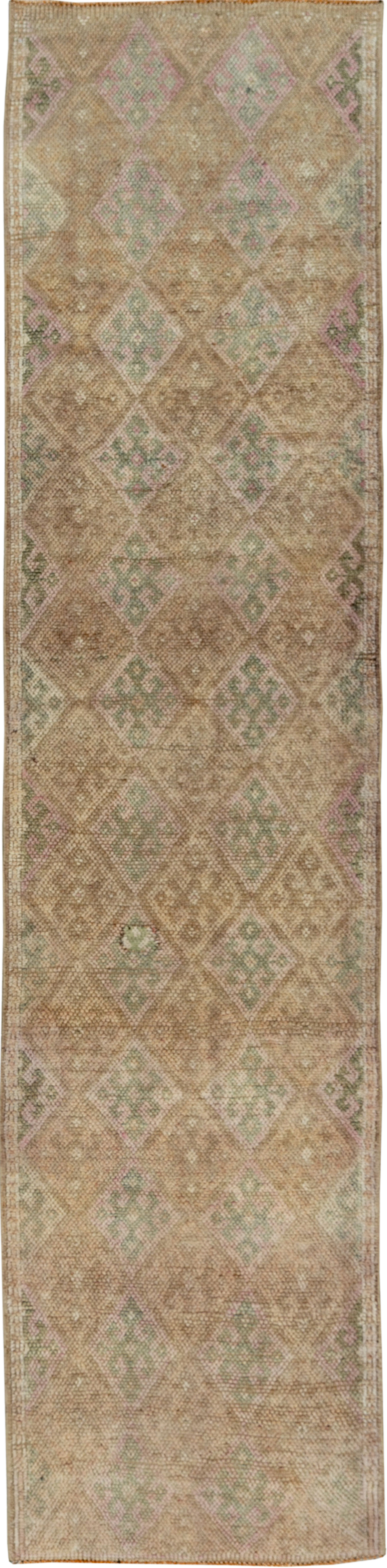 Vintage Turkish Anatolian Runner, No.33664 - Gss