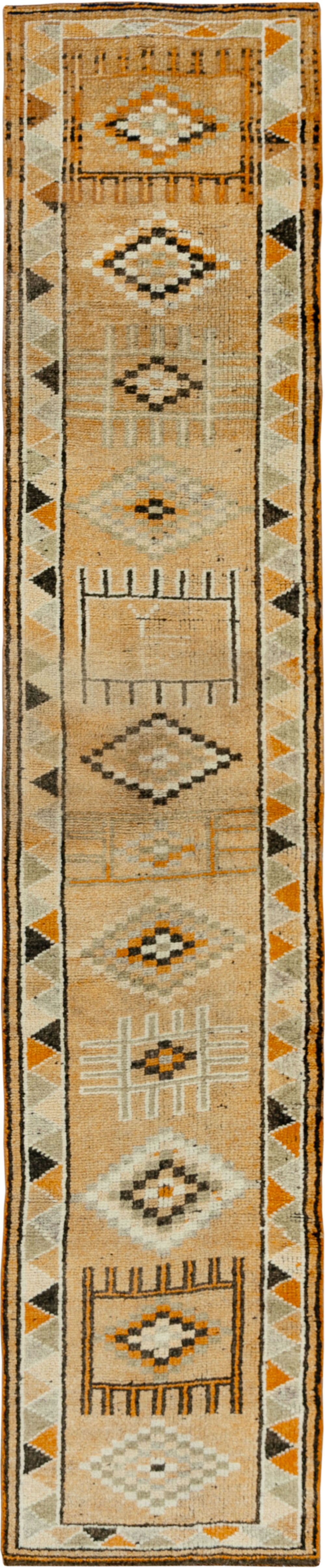 Vintage Turkish Anatolian Runner, No.33673 - Gss