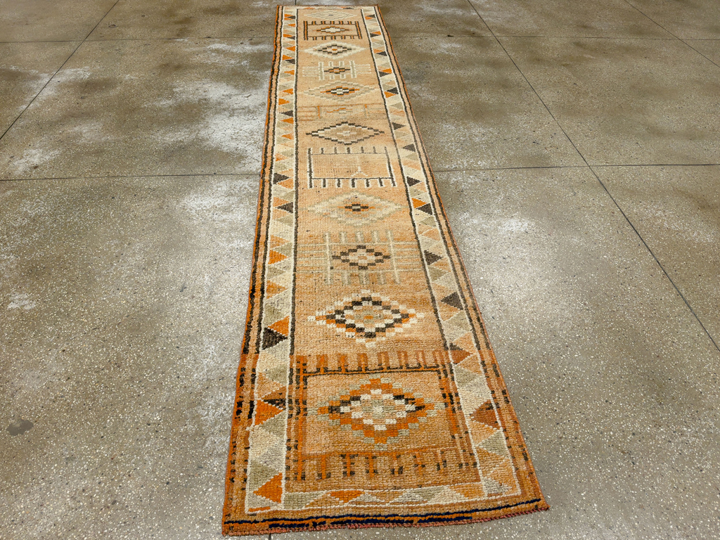 Vintage Turkish Anatolian Runner, No.33673 - Gss