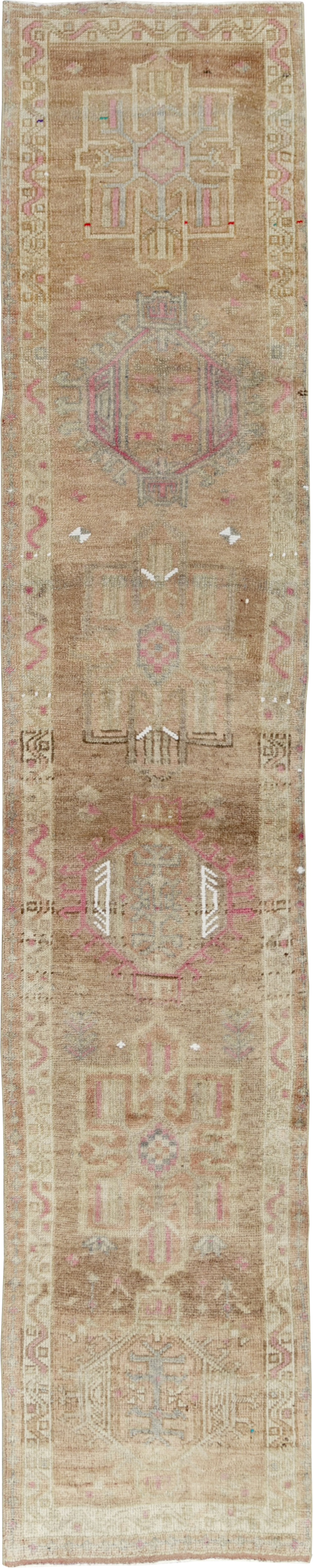 Vintage Turkish Anatolian Runner, No.33678 - Gss
