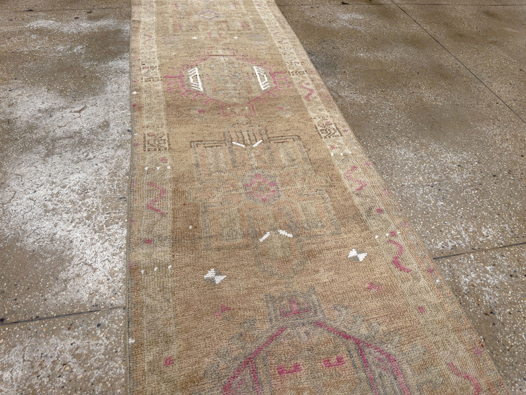 Vintage Turkish Anatolian Runner, No.33678 - Gss