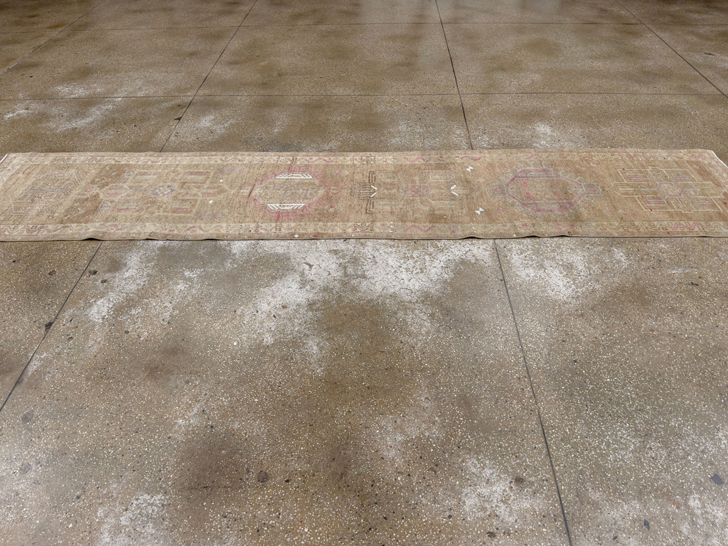 Vintage Turkish Anatolian Runner, No.33678 - Gss