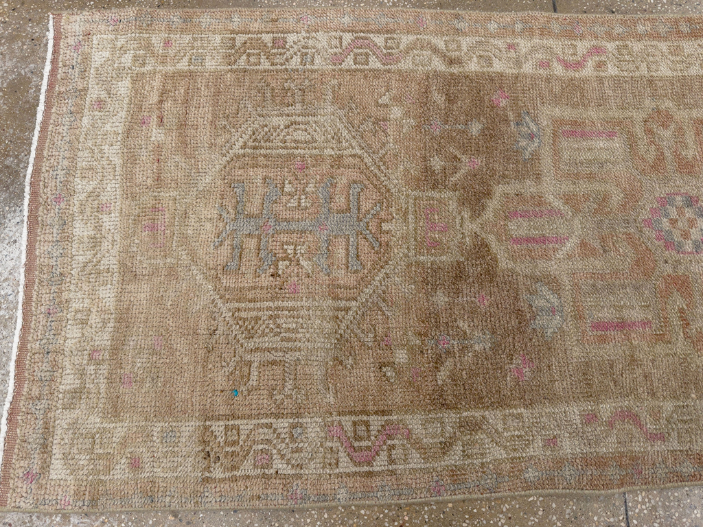 Vintage Turkish Anatolian Runner, No.33678 - Gss
