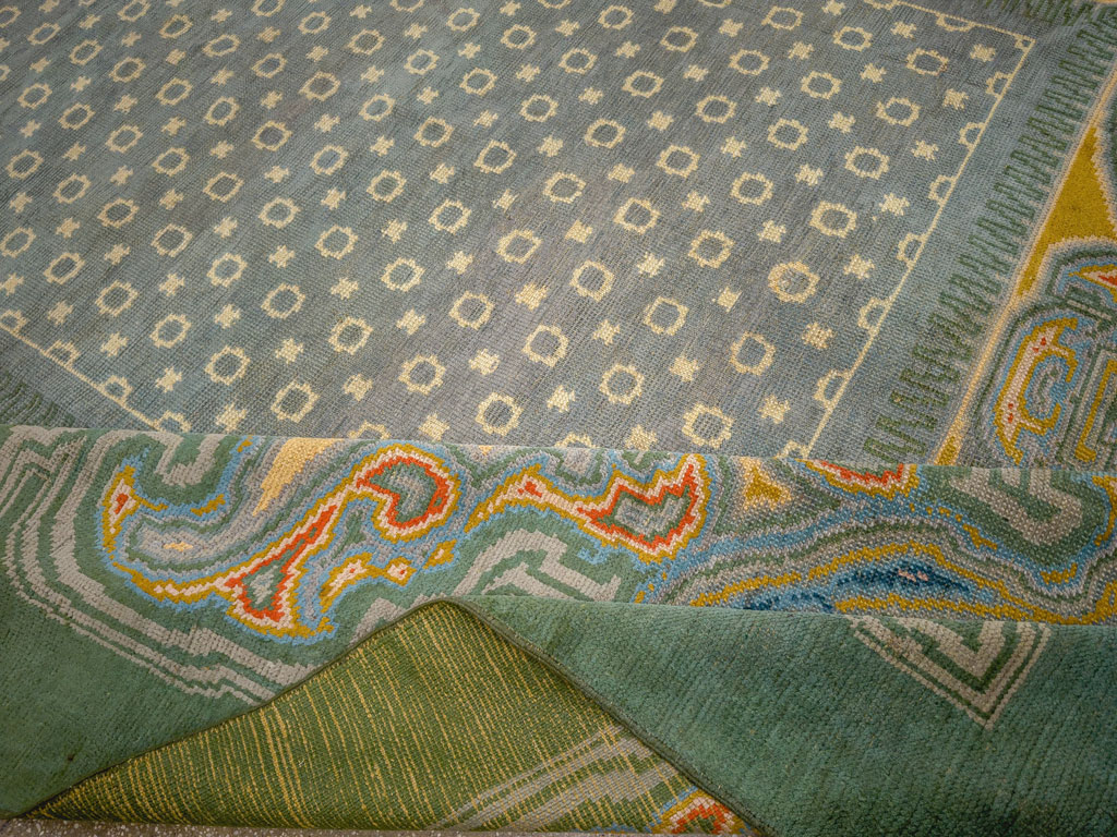 Antique English Donegal Room Size Carpet, No.33680 - Gss