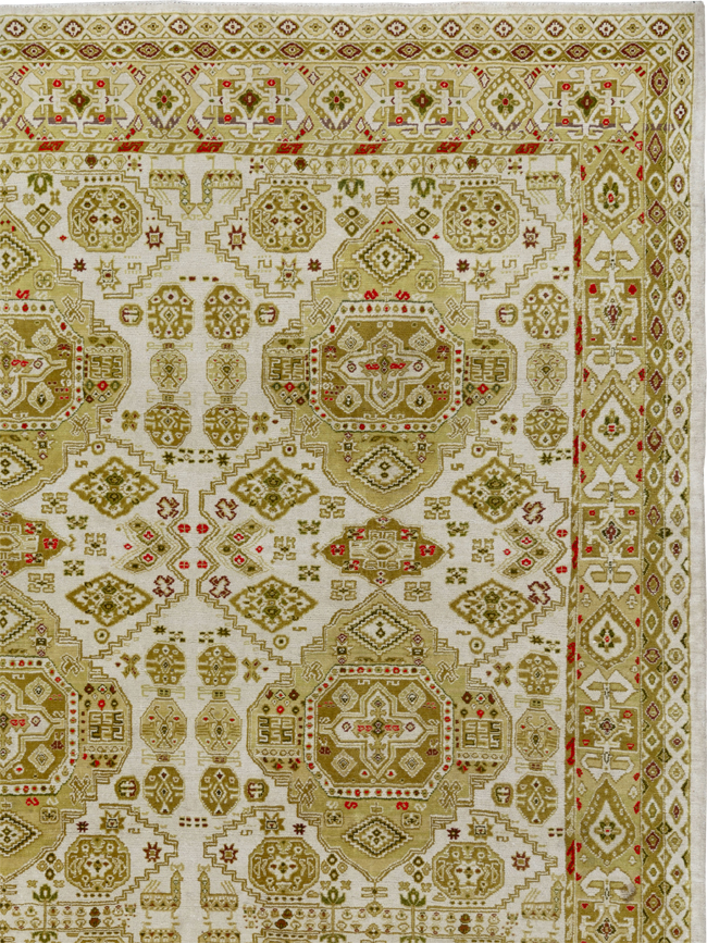 Vintage Turkish Anatolian Room Size Carpet, No.33681 - Gss