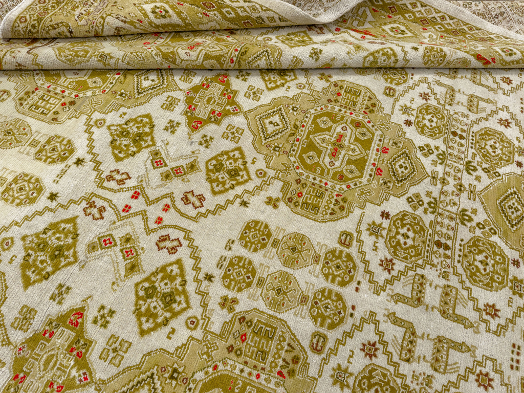 Vintage Turkish Anatolian Room Size Carpet, No.33681 - Gss