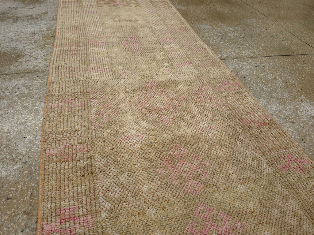Vintage Turkish Anatolian Runner, No.33686 - Gss