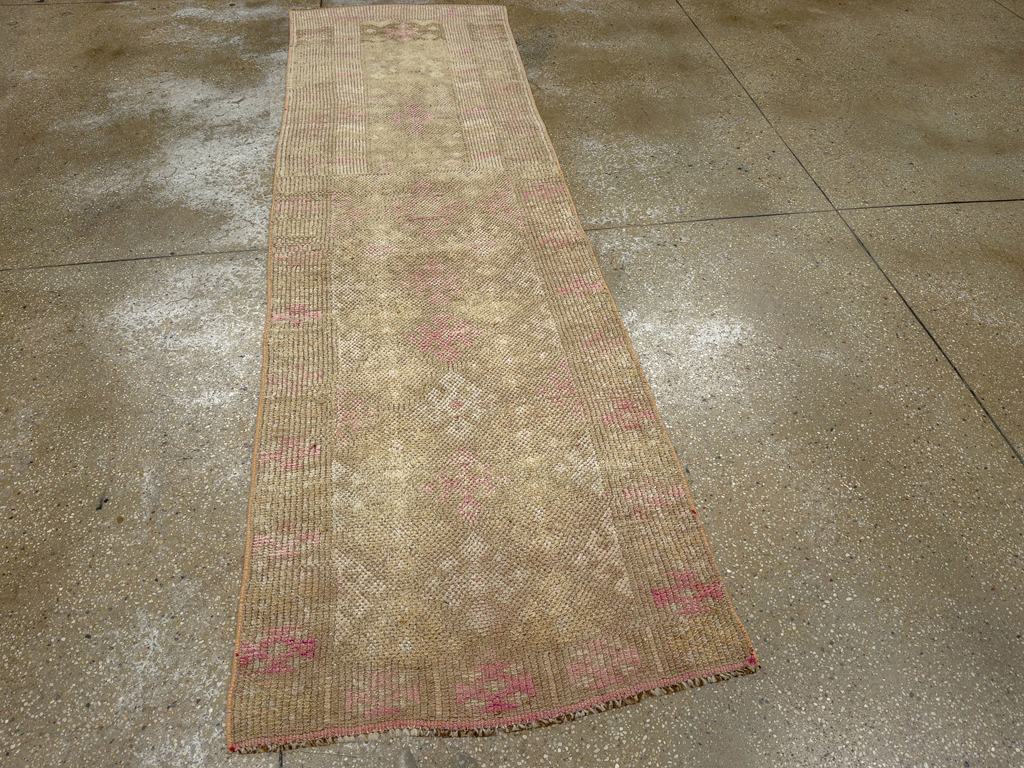 Vintage Turkish Anatolian Runner, No.33686 - Gss