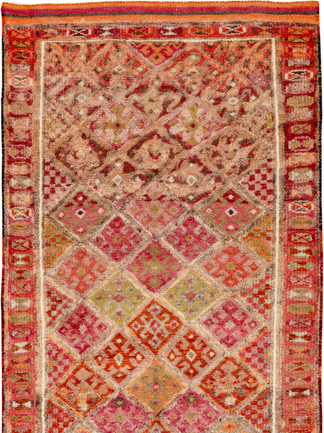 Vintage Turkish Anatolian Runner, No.33688 - Gss