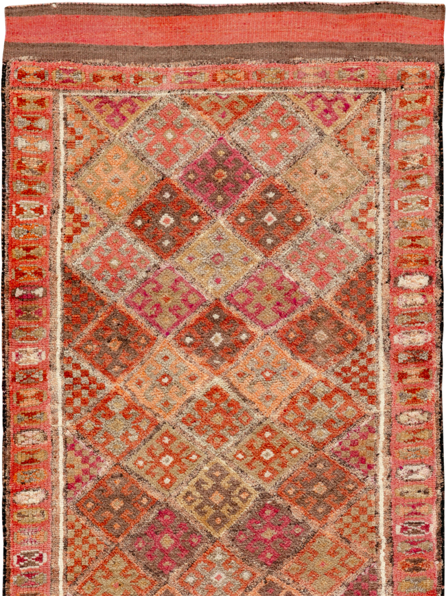 Vintage Turkish Anatolian Runner, No.33688 - Gss