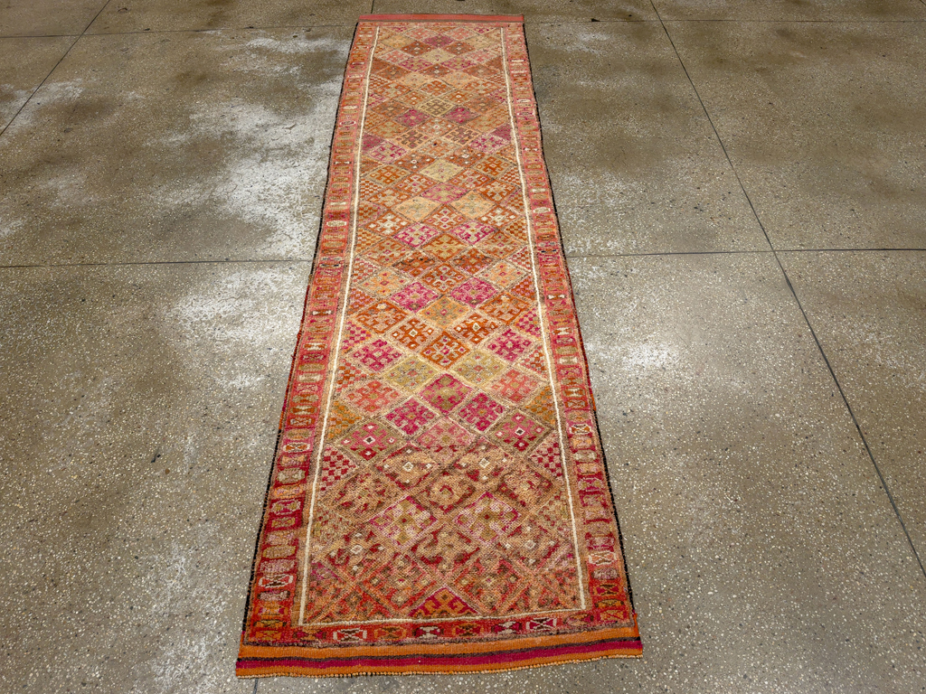Vintage Turkish Anatolian Runner, No.33688 - Gss