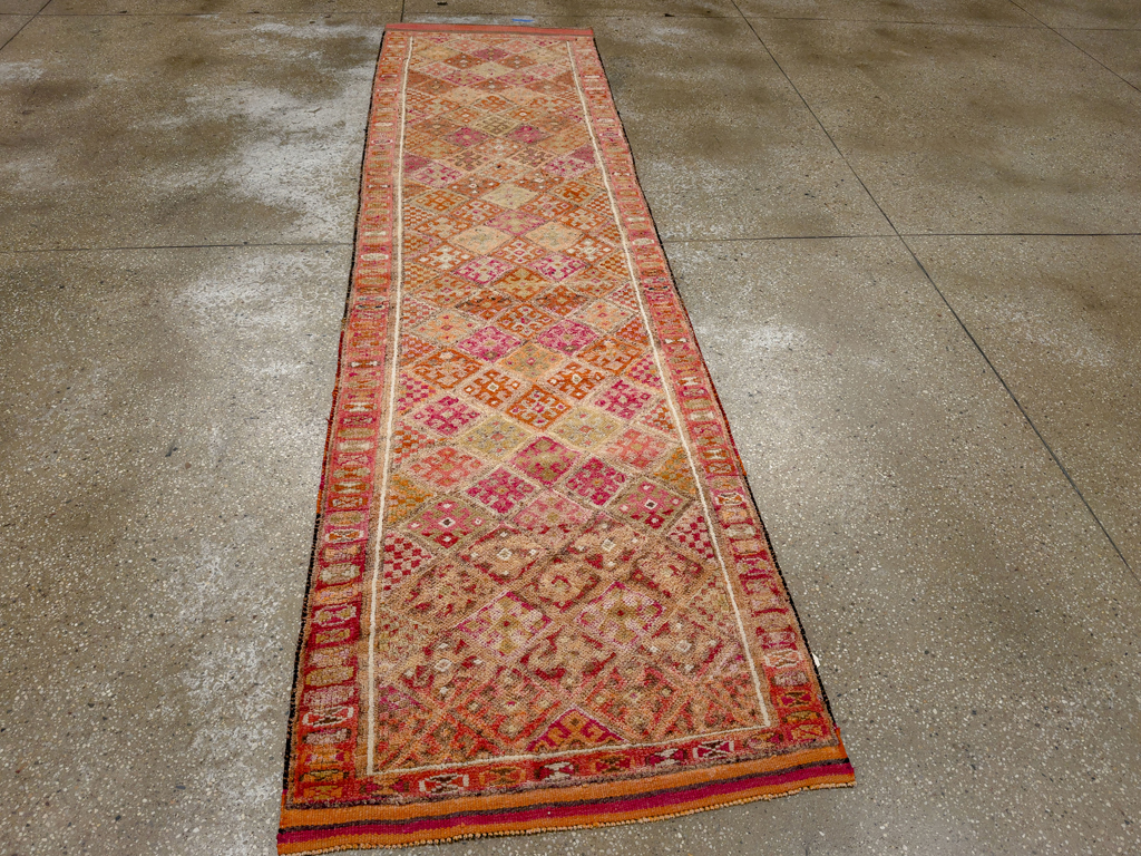Vintage Turkish Anatolian Runner, No.33688 - Gss