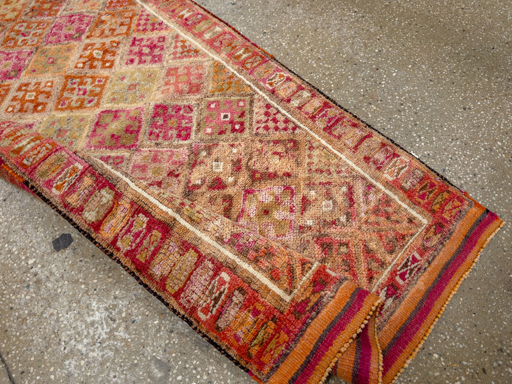 Vintage Turkish Anatolian Runner, No.33688 - Gss